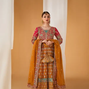 Floral Fantasy Bridal Outfit