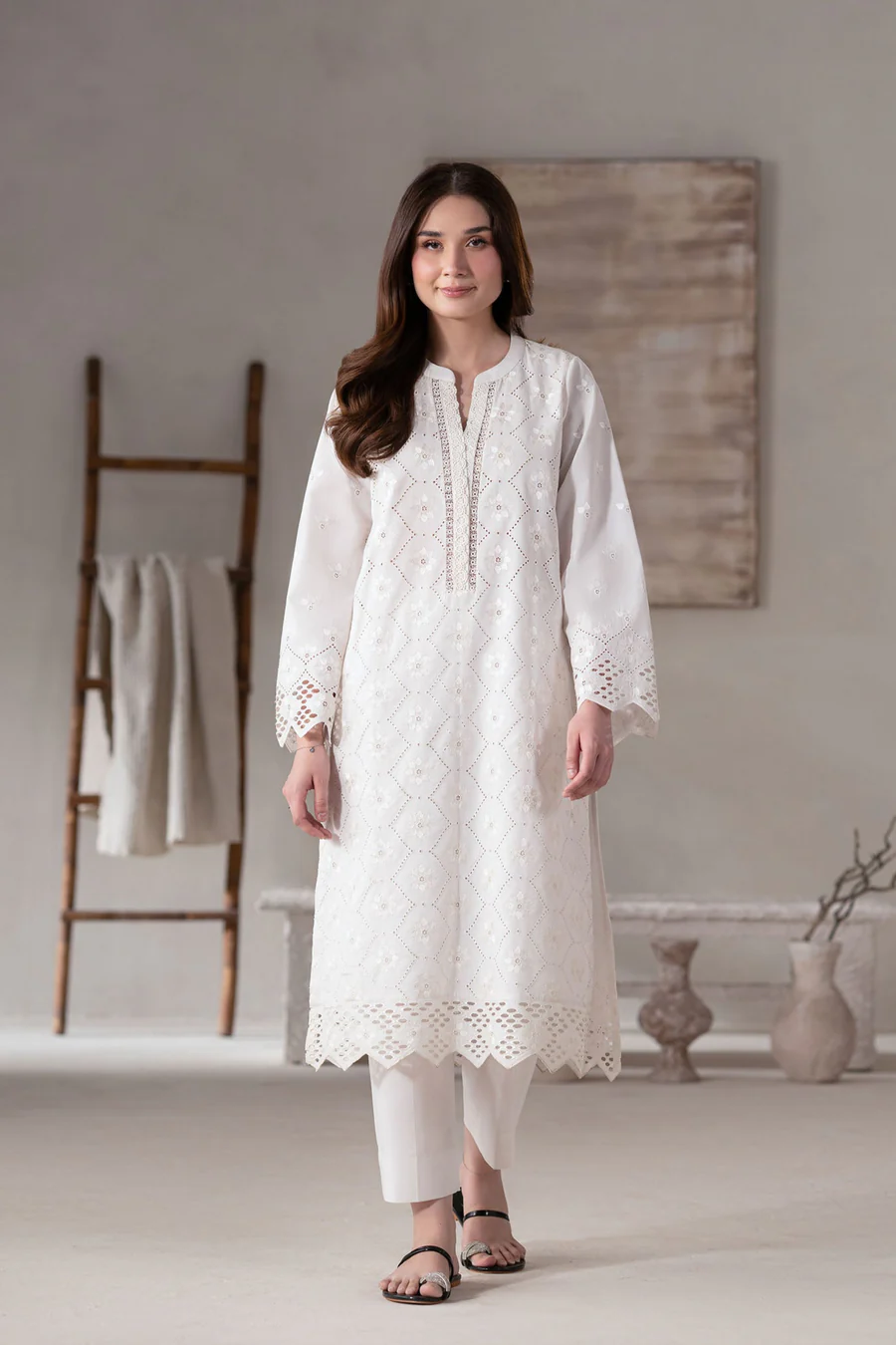 Panelled Long Kurti