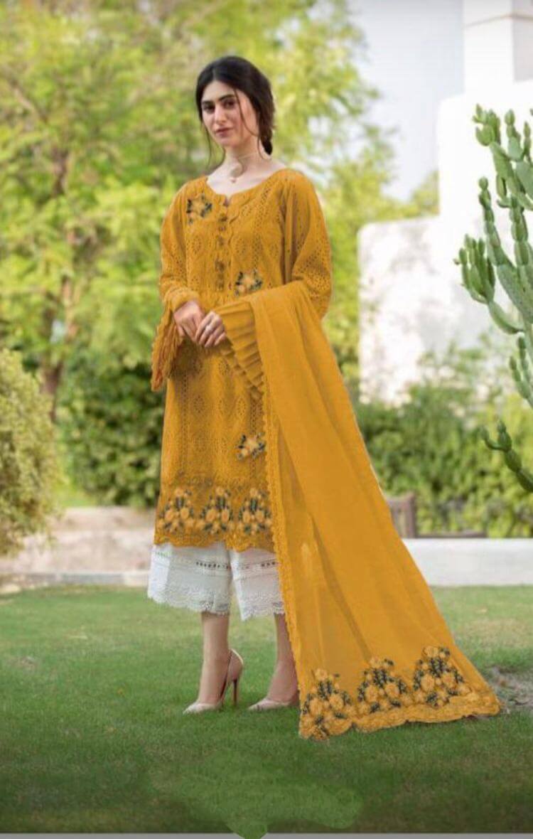 3-Piece unstitched Lawn suit