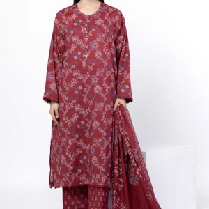 Elegant Florals Printed Lawn