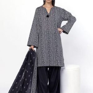 Fresh Leaf Printed Lawn Set